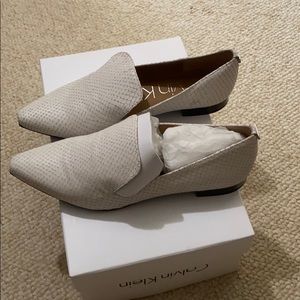 Calvin Klein flat shoes size 5